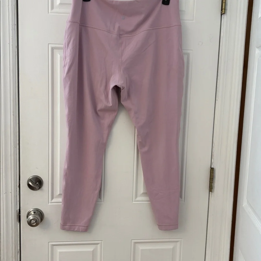 Lululemon Align High-Rise Pant 27” Pink Peony size 20 plus size